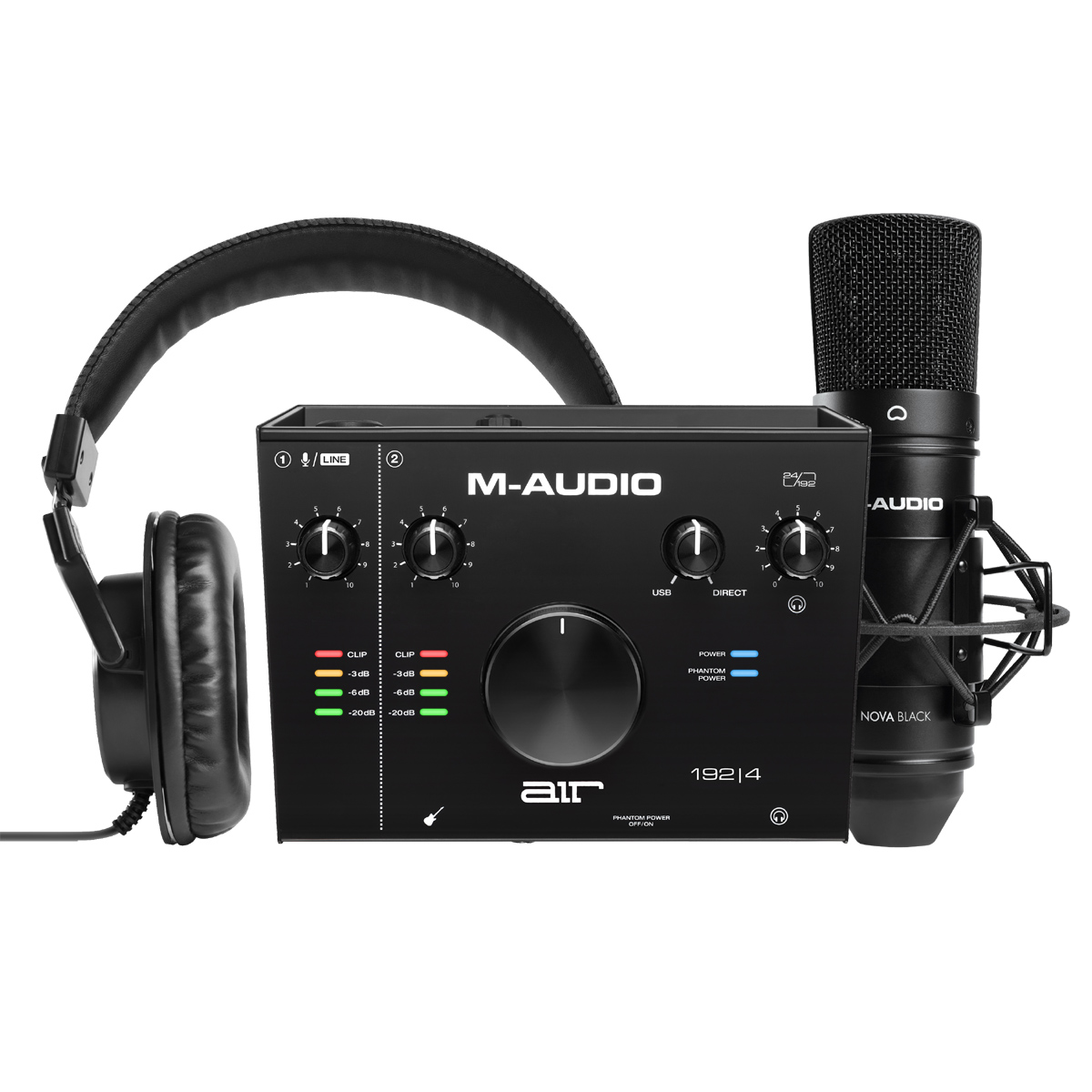 M-audio HDH40 closed type headphones